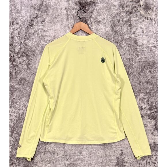 STIO Top Large Womens Yellow Long Sleeve Thumbhole UPF 50+ - Picture 3 of 9